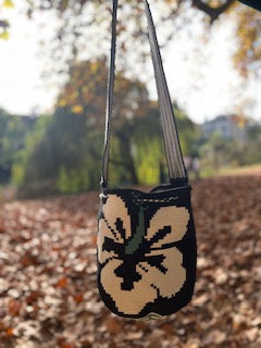Design flower Wayuu bag