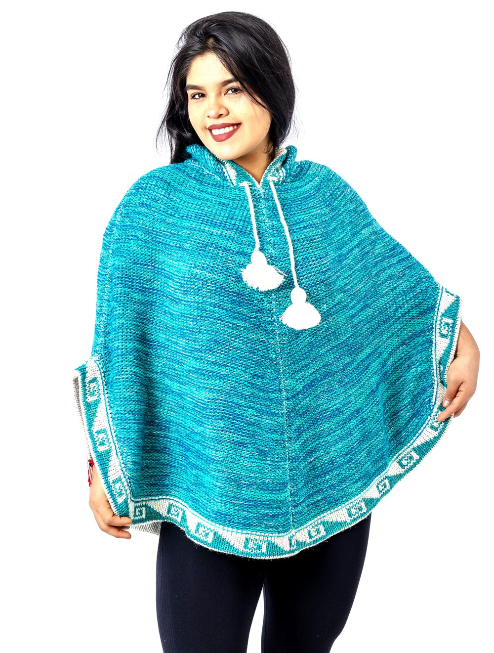 Alpaka poncho Hoodie