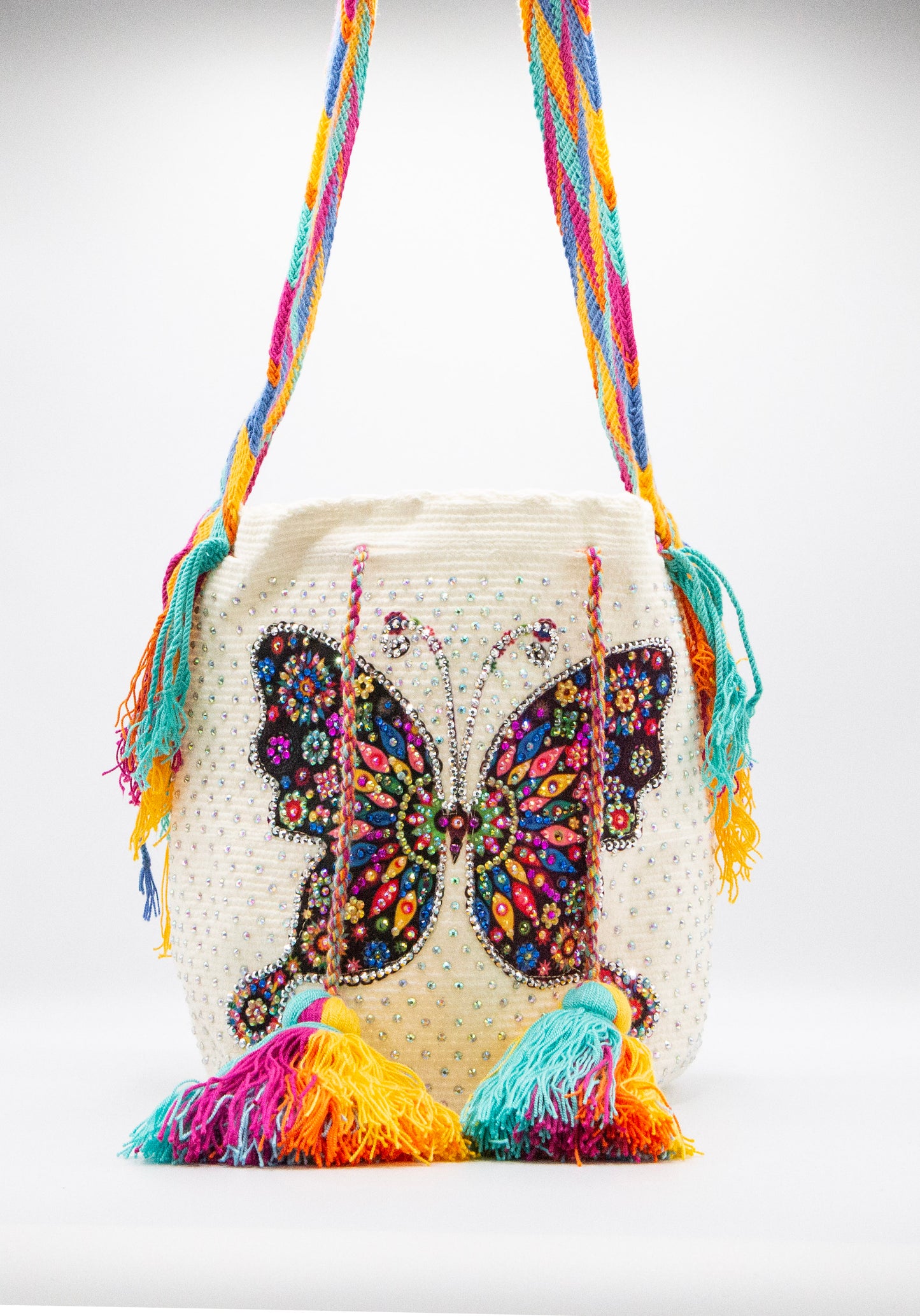 Butterfly Bedazzled Bag