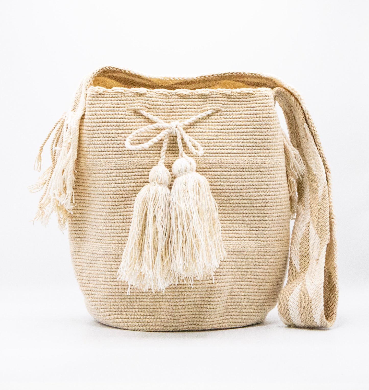 Latte neutral Wayuu bag