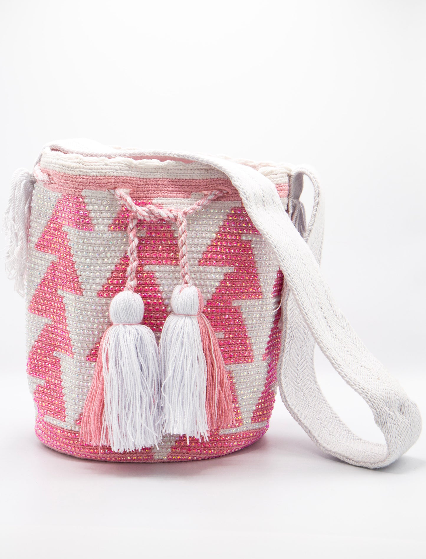 Pink and White Pattern