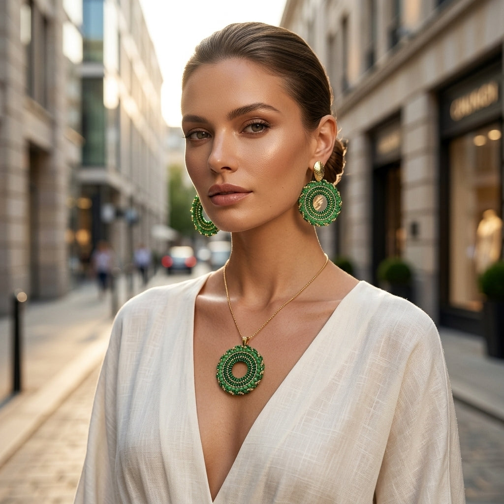 Emerald Aura Jewelry Set ✨💚